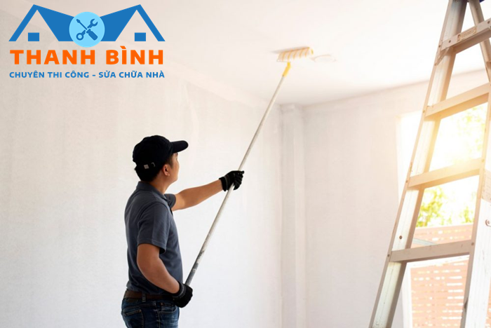 Quy trình sơn nhà chuyên nghiệp tại Thanh Bình