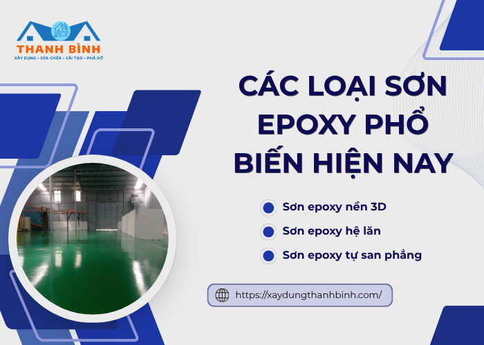 Hiện nay có những loại sơn epoxy nào đang được ưa chuộng?